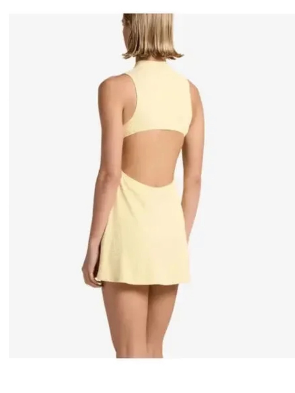 GIGI C Marcella yellow dress S - Picture 2 of 3